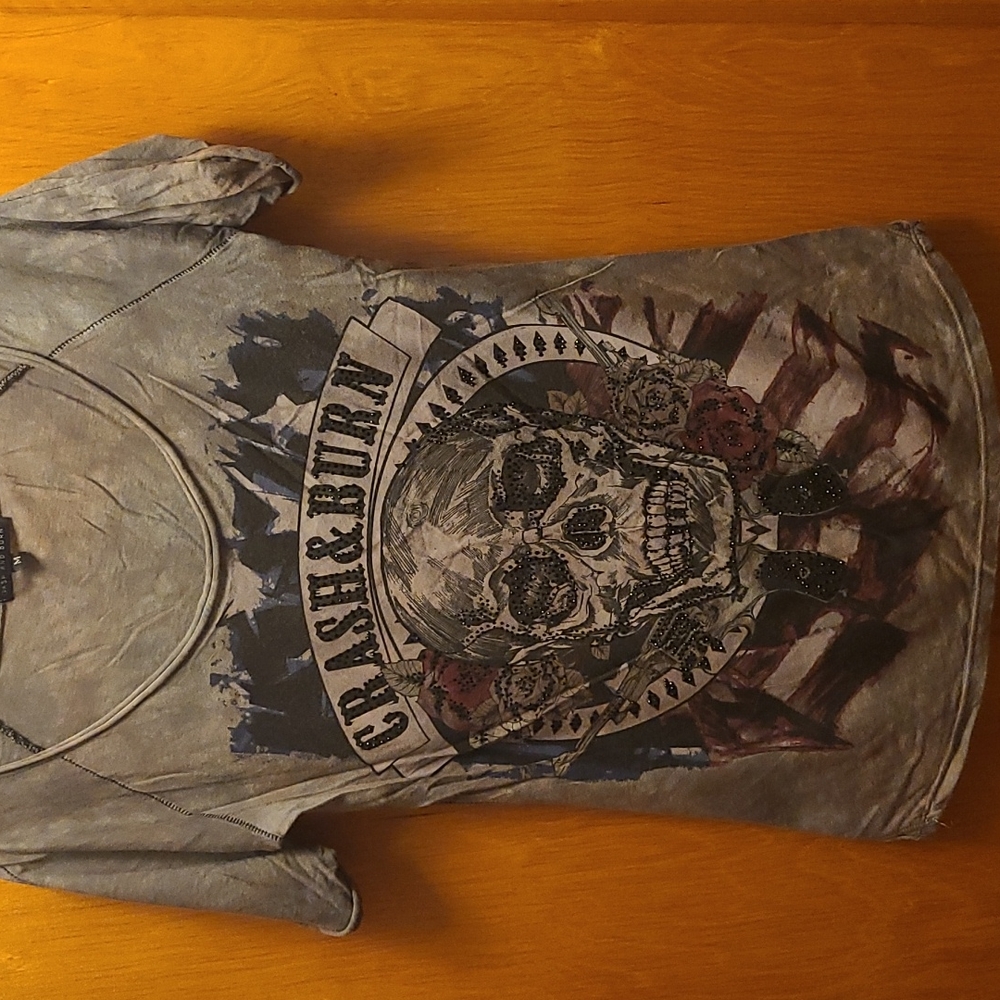 Crash and Burn tee